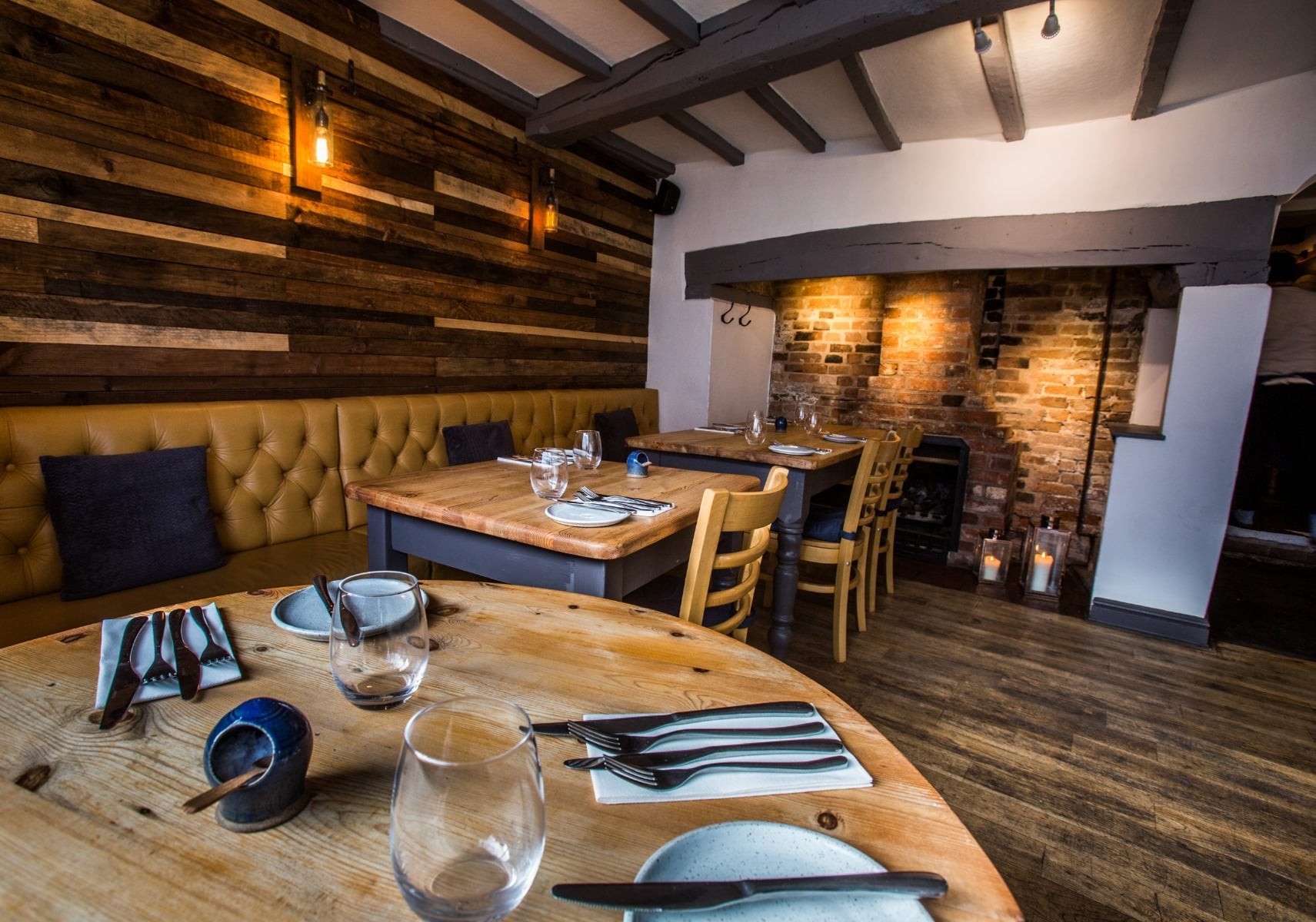 Inside Salt Restaurant Stratford-upon-Avon before refurbishment