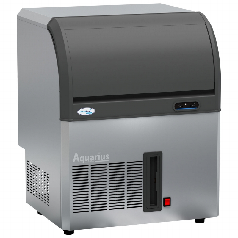 An image of Interlevin AQ90 Stainless steel Ice Maker-24 Months Parts and 12 Months Labour