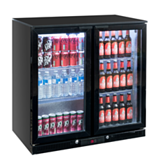 Ecomatic 2H Double Door Undercounter Bottle Cooler
