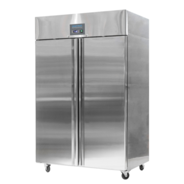 Arctica HED238 Solid Double Door Storage Freezer