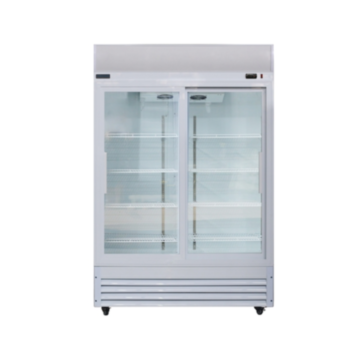 Arctica HEF956 Sliding Double Door Display Fridge