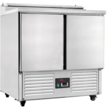 Valera HVSALPT2 Refrigerated Prep Counter