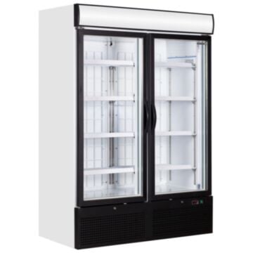 Tefcold NC5000G Double Glass Door Fridge