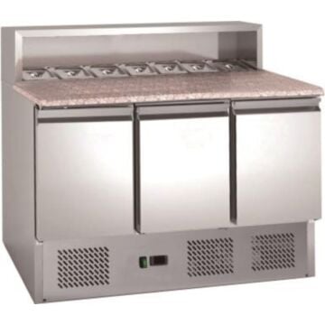 Chefsrange PSH903 3 Door Pizza Prep Counter