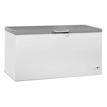 CombiSteel 7151.1120 Stainless Steel Lid Chest Freezer - 572L