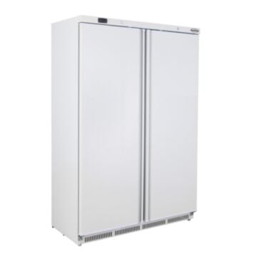 CombiSteel 7450.0577 White 2 Door Upright Freezer