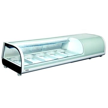 CombiSteel 7487.0070 Sushi Display Case - 1352mm