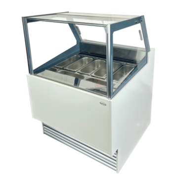 CombiSteel 7487.0250 Komodo Ice Cream Display 6x5L