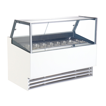 CombiSteel 7487.0260 Borneo Ice Cream Display 12x5L