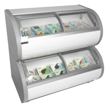 Tefcold TD500 Dual Level Display Freezer