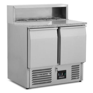 Blizzard BCC2PREPGRANITE Compact Gastronorm Pizza Prep Counter