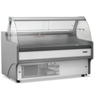 Blizzard BCG200WHV2 Curved Glass Serve Over Counter - 1955mm