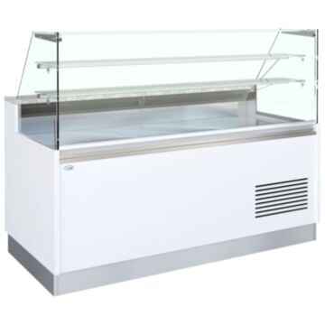 Tefcold BELLINI ID 850FV SR Flat Glass Serve Over Counter