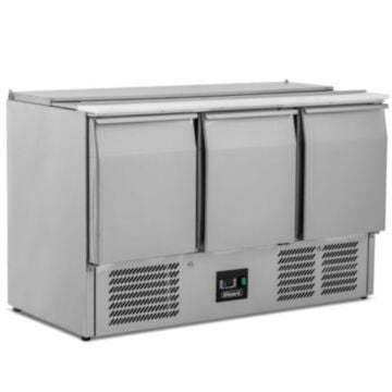 Blizzard BSP3 3 Door GN Saladette Prep Counter