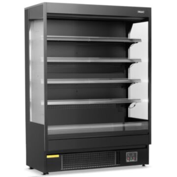 Blizzard BTD100BKV2 Black Open Fronted Multideck - 1002mm