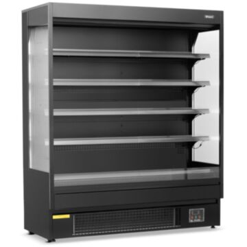 Blizzard BTD150BKV2 Black Open Fronted Multideck - 1520mm