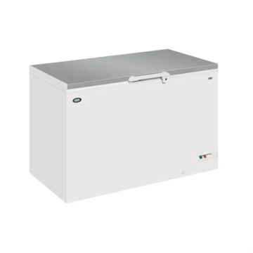 Foster FCF405 Stainless Steel Lid Chest Freezer