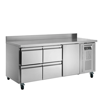 Tefcold CK7340 Refrigerated GN 1/1 4 Drawer Cooler Counter