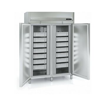 Coreco AP-1002 Double Door Refrigerated Fish Storage Cabinet