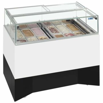 ISA DELTA RV Ventilated Soft Scoop Ice Cream Display