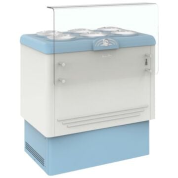 Framec Italy DOLCE VITA 6 Soft Scoop Ice Cream Display