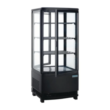 Polar CX574 C-Series Display Fridge Black