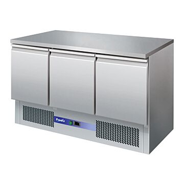 Prodis EC-3SS Triple Door Refrigerated Prep Counter