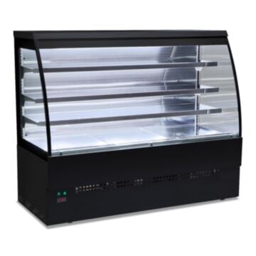 Sterling Pro EVO-SELF-90-BLACK Black Patisserie Counter