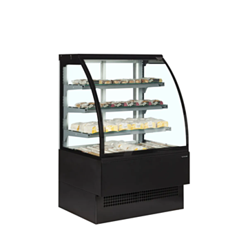 Tefcold EVO902 Curved Glass Patisserie Display Cabinet - 900mm