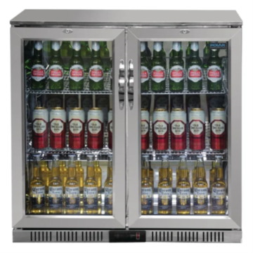 Polar GL008 Hinged Stainless Steel Bottle Cooler