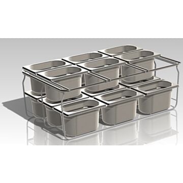 Adande GN Pan Rack - Half Draw