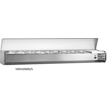 Artikcold VRX1200S/S Gastronorm Topping Unit With Lid
