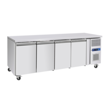 Prodis GRN-C4R 4 Door Stainless Steel Prep Counter - 2230mm