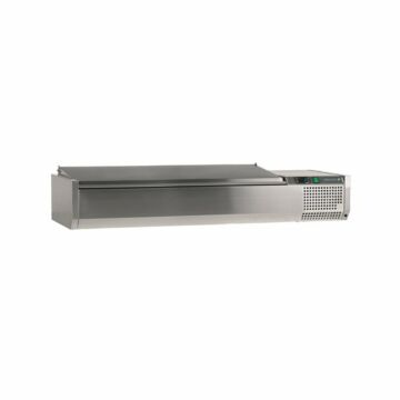Tefcold GVC33-150SS Gastronorm Topping Unit With Lid