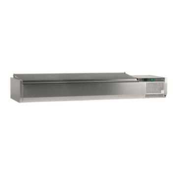 Tefcold G-Line GVC33-180SS Gastronorm Topping Unit With Lid