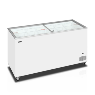 Tefcold IC501SC Sliding Flat Glass Lid Chest Freezer