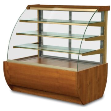 Igloo JA90WW Jamaica Wood Pastry Case