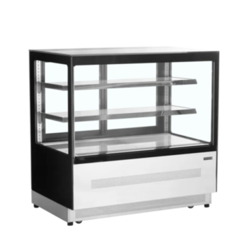 Tefcold LPD1200F Chilled Flat Glass Display Cabinet - 1205mm