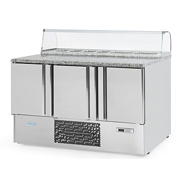 Infrico ME1003PIZZA Refrigerated Prep Counter