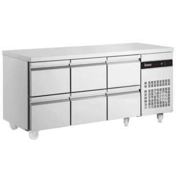 Inomak PN222-HC 6 Drawer Gastronorm Prep Counter