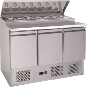 Artikcold PS300 Triple Door Pizza Prep Counter