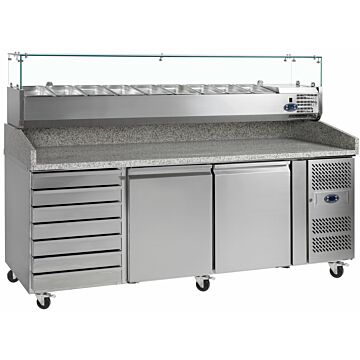 Tefcold PT1310 Refrigerated Prep Counter