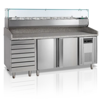 Tefcold PT1310 + VK38-200 Pizza Table