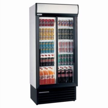 Staycold SD890 Double Sliding Glass Door Fridge