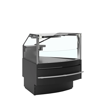 Tefcold SOCA45EXTB 45 Degree Serve Over Counter