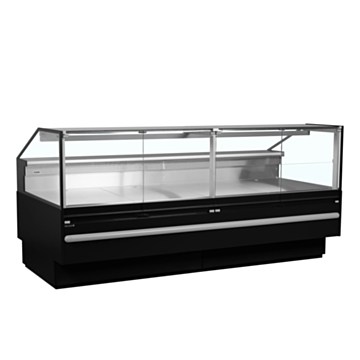 Tefcold SOCB25082B Black Serve Over Counter - 2548mm