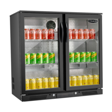 Sterling Pro SP2HC-BH Double Door Bottle Cooler