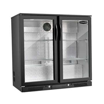 Sterling Pro SP2HC-LOW-BH Double Door Bottle Cooler
