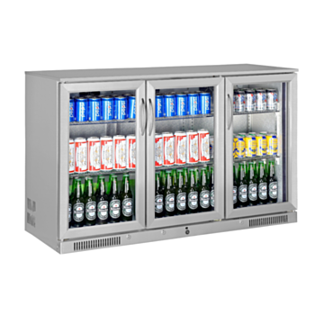 Sterling Pro SP3HC-STS Triple Door Bottle Cooler