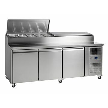 Tefcold SS7300 Refrigerated Prep Counter